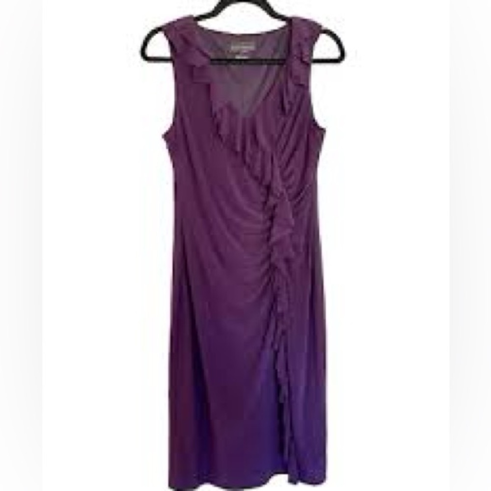 Beautiful Jessica Howard Deep purple/plum summer dress size 14